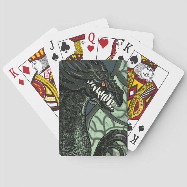 Jeu De Cartes Un vent malade souffle | le dragon (dos)