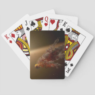 Jeu De Cartes Une Énorme Éruption Autour De L'Étoile Ngc 2547-Id