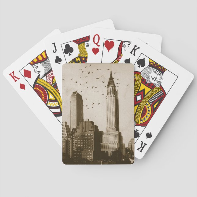 Jeu De Cartes Une volée de voler d'oiseaux (dos)