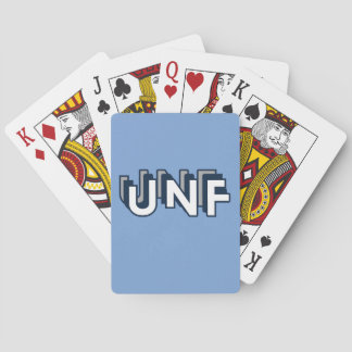 Jeu De Cartes UNF - University of North Florida Blue