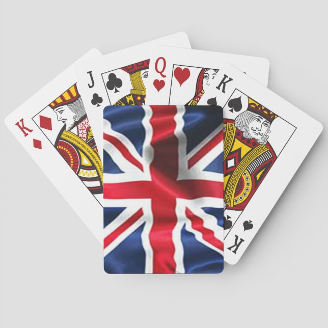 Jeu De Cartes Union Jack Silky (dos)