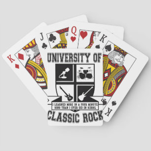 Jeu De Cartes University of Classic Rock