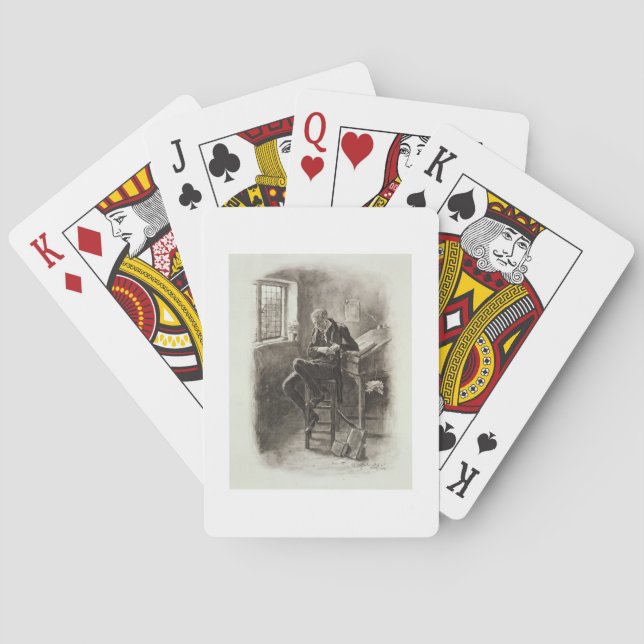 Jeu De Cartes Uriah Heep, de 'Charles Dickens : Un bavardage (dos)