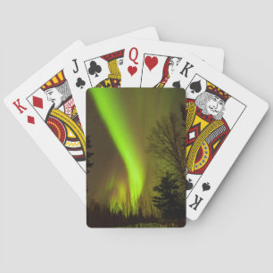 Jeu De Cartes USA, Alaska, Chena Hot Springs. Vue D'Aurora