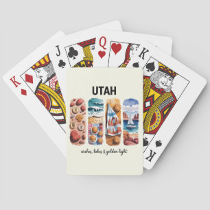 Jeu De Cartes Utah - Arches, Lacs et Lumière d'or