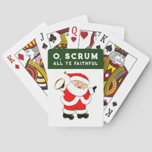 Jeu De Cartes Vacances de Noël de rugby