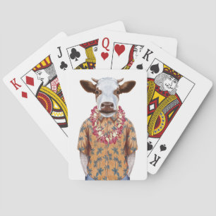 Jeu De Cartes Vache à chemise hawaïenne