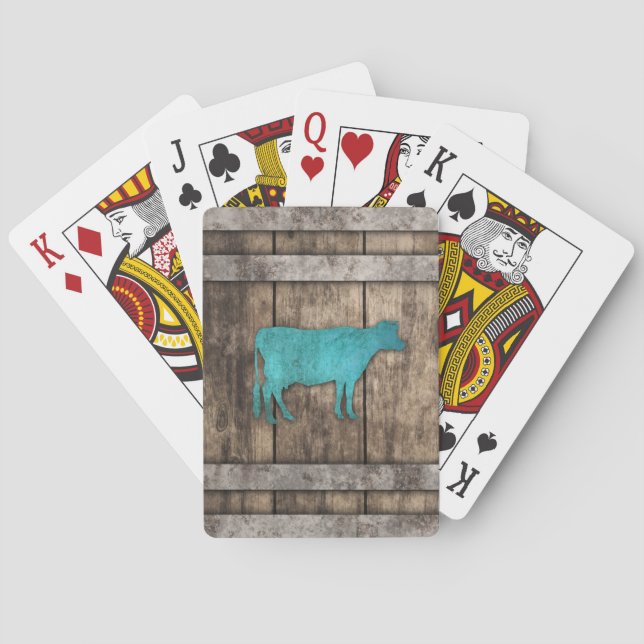 Jeu De Cartes Vache (baril) (dos)