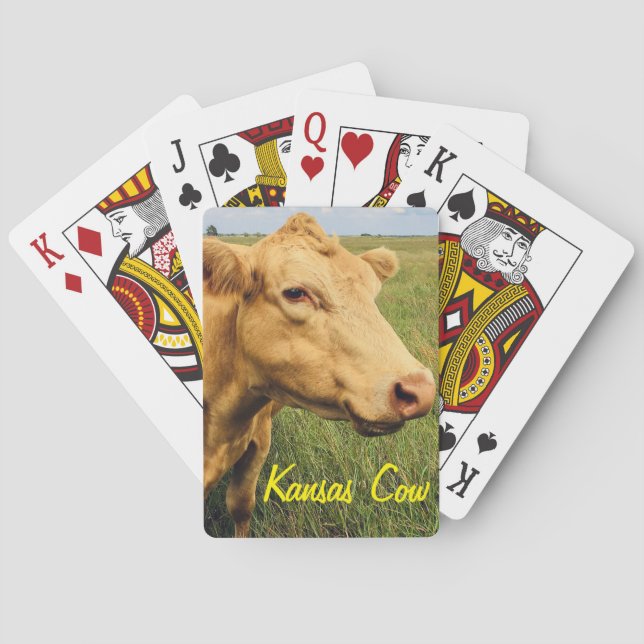 Jeu De Cartes Vache du Kansas (dos)