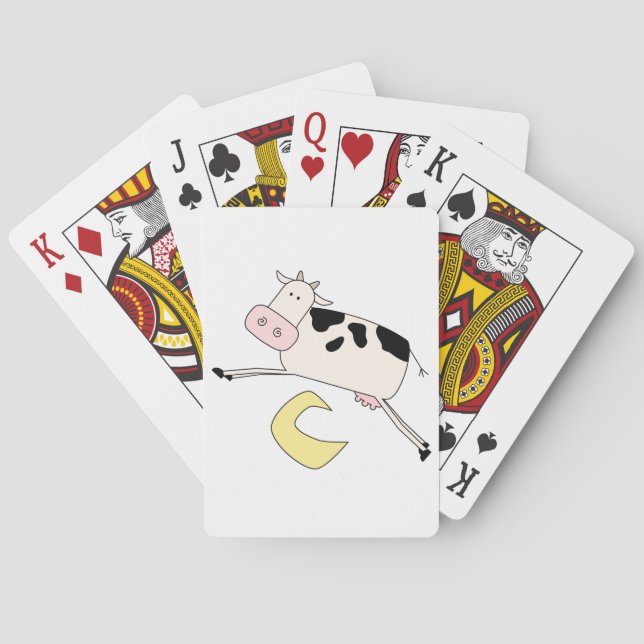 Jeu De Cartes Vache Saute sur la lune (dos)