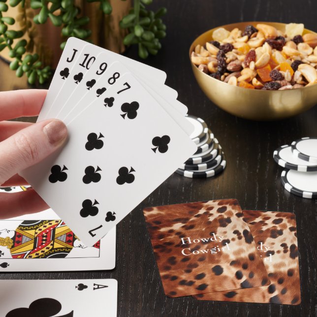 Jeu De Cartes Vachette noire Brown (In Situ)