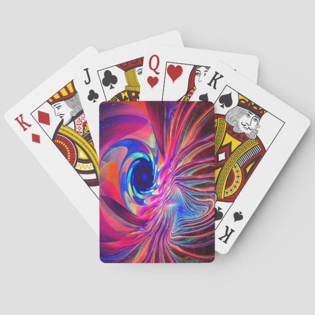 Jeu De Cartes Vague de torsion (dos)
