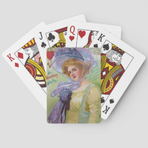 Jeu De Cartes Valentines victoriennes Jouer aux cartes