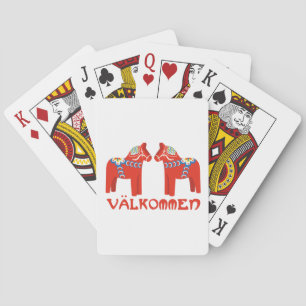 Jeu De Cartes Valkommen de cheval suédois