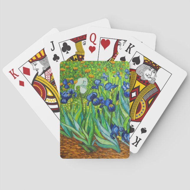 Jeu De Cartes Van Gogh Irises (dos)