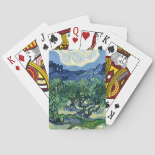 Jeu De Cartes Van Gogh Les Oliviers Paysage Peinture