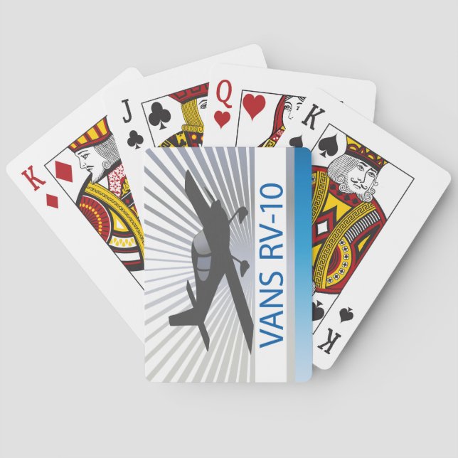 Jeu De Cartes Vans RV-10 (dos)