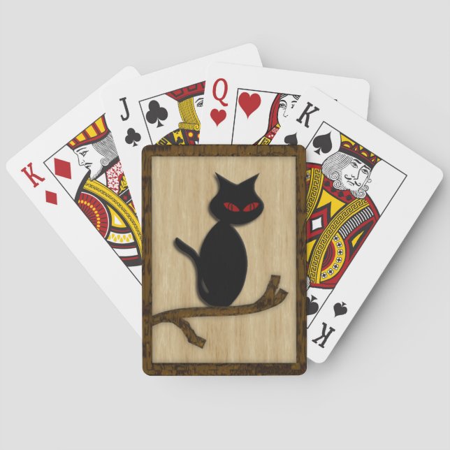 Jeu De Cartes Vélo de chat Evil Jouer aux cartes (dos)
