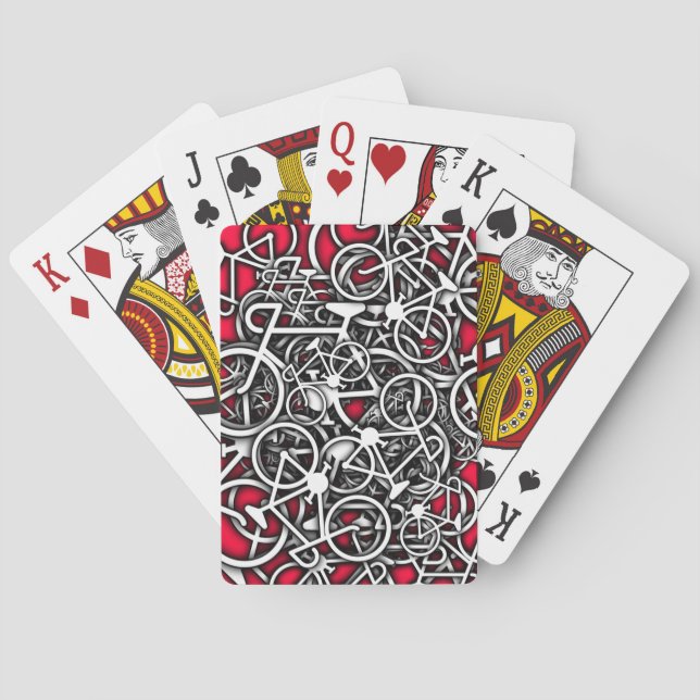 Jeu De Cartes Vélos, Vélos, Lotsa Vélos Jouer Cartes (dos)