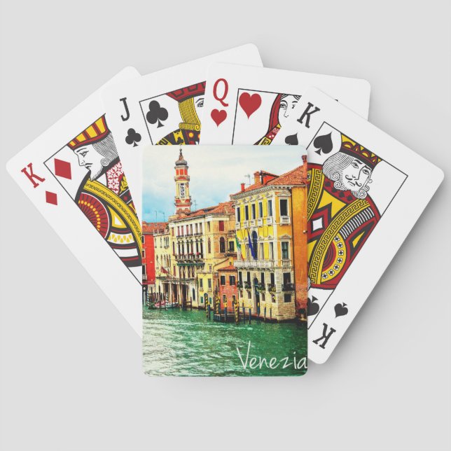 Jeu De Cartes Venise - Italie (dos)
