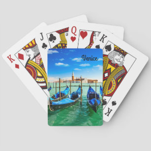 Jeu De Cartes Venise Italie