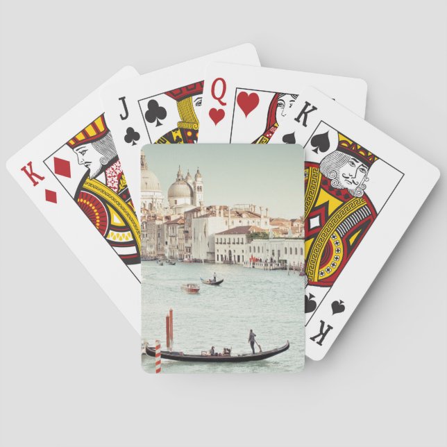 Jeu De Cartes Venise, Italie | le canal grand (dos)