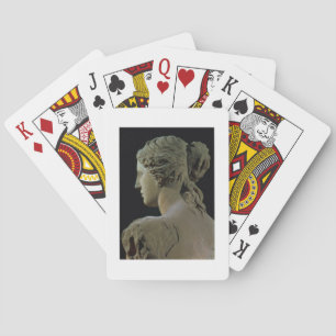Jeu De Cartes Vénus de Milo, détail de l'arrière de la tête, Hel