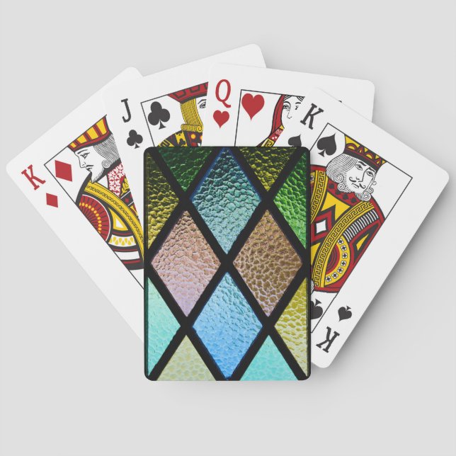 Jeu De Cartes Verre tendu (dos)