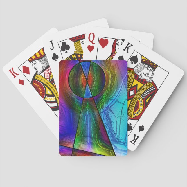 Jeu De Cartes Verre tendu 1 (dos)