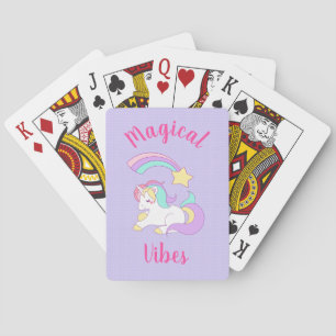 Jeu De Cartes Vibes magiques Sleeping Unicorn et Star de tir