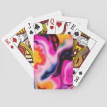 Vibrant Abstrait de la rotation des couleurs