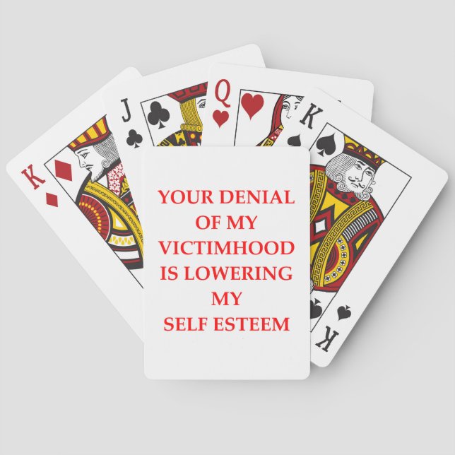 Jeu De Cartes victime (dos)