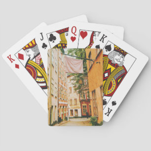 Jeu De Cartes Vieille ville historique, Gamla Stan, Stockholm, S