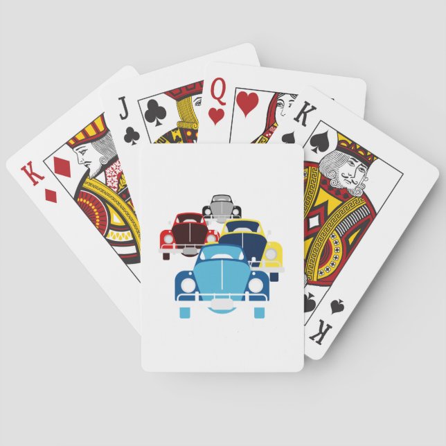 Jeu De Cartes Vieilles voitures (dos)