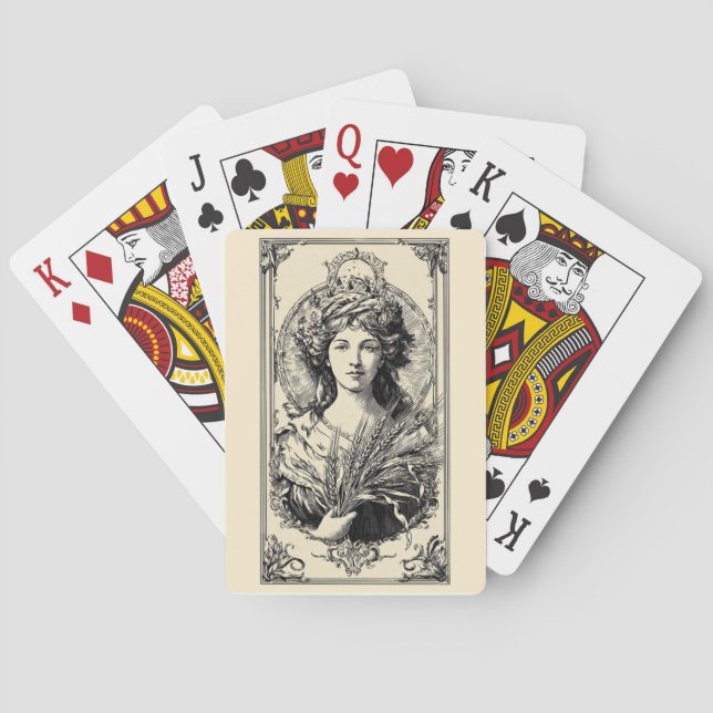 Jeu De Cartes Vierge (dos)