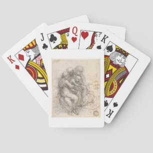 Jeu De Cartes Vierge et enfant avec Sainte-Anne, c.1501-10 (styl