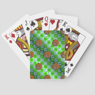 Jeu De Cartes Vierge & Serpent de Bois
