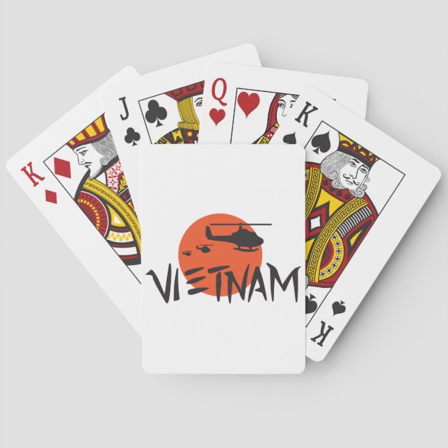 Jeu De Cartes Vietnam (dos)