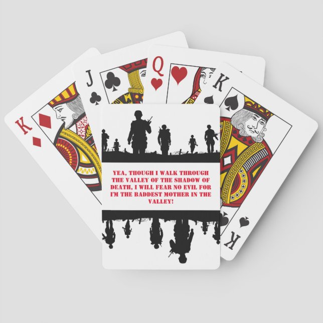 Jeu De Cartes Vietnam - Je marche à travers la vallée (dos)