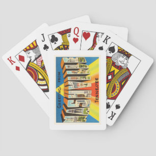 Jeu De Cartes Vieux souvenir de Vintage voyage de Nashville
