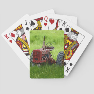 Jeu De Cartes Vieux tracteur