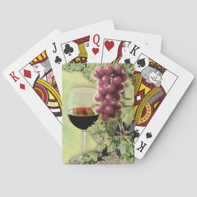 Jeu De Cartes Vin (dos)