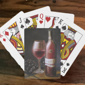 Jeu De Cartes Vin rouge