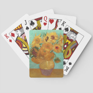 Jeu De Cartes Vincent Van Gogh Douze Tournesols Dans Un Vase
