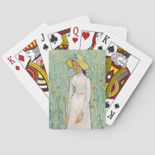 Jeu De Cartes Vincent van Gogh - Fille en blanc