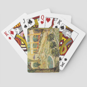 Jeu De Cartes Vincent van Gogh Le jardin d'asile à Arles