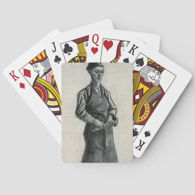 Jeu De Cartes Vincent van Gogh | Le jeune forgeron, 1882 (dos)