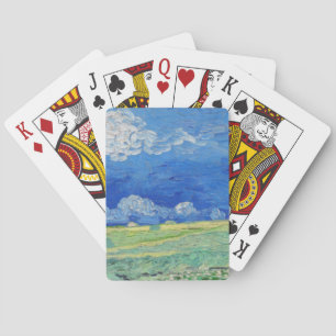 Jeu De Cartes Vincent van Gogh - Les champs de roues sous Thunde