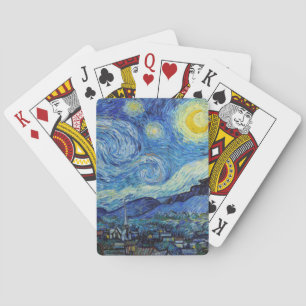 Jeu De Cartes Vincent Van Gogh Nuit d'art Vintage