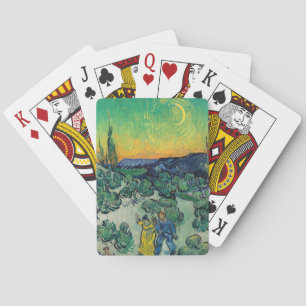 Jeu De Cartes Vincent van Gogh - Paysage Lune avec couple